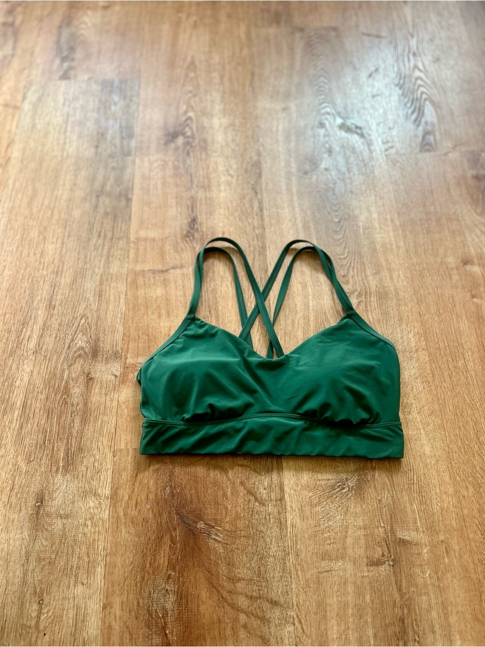 All in Motion Women’s Forest Green Strappy Sports Bra